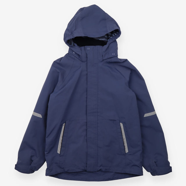 Blue Shell Jacket Striped Lining