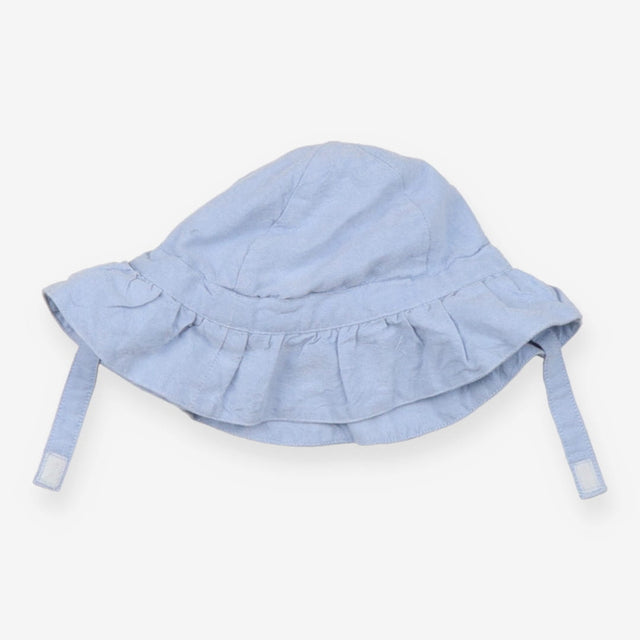 Chambray Sun Hat with Straps