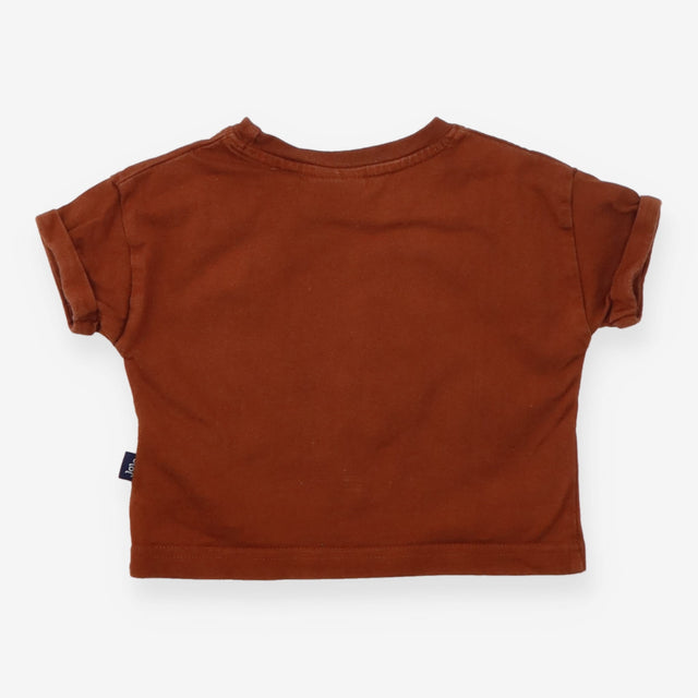 Brown T-shirt with Giraffe