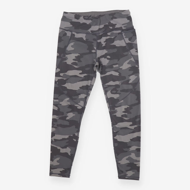 Power 7/8 Leggings – Grey Camo Print