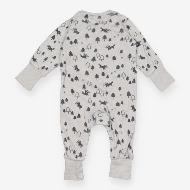 Grey Badger Sleepsuit