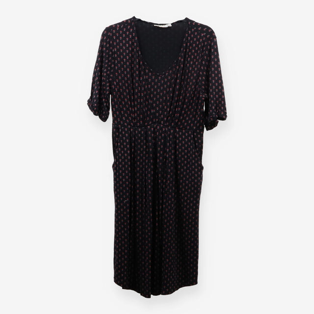 JoJo Maman Bébé Black Floral Short Sleeve Maternit