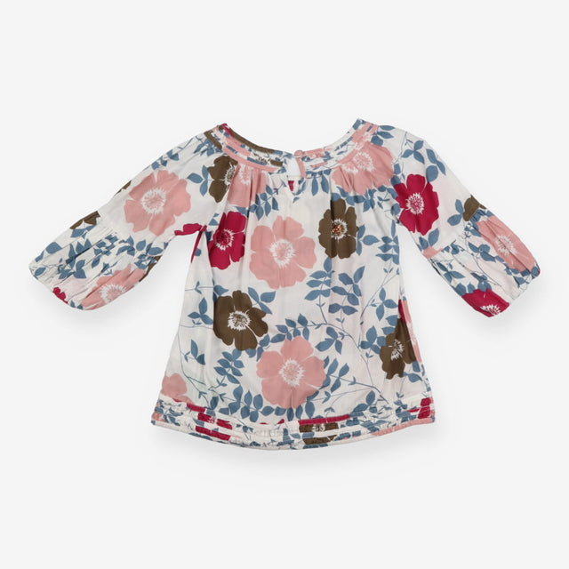 White Flower Blouse
