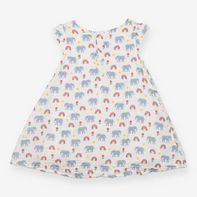 Tunic with Rainbows and Elephants