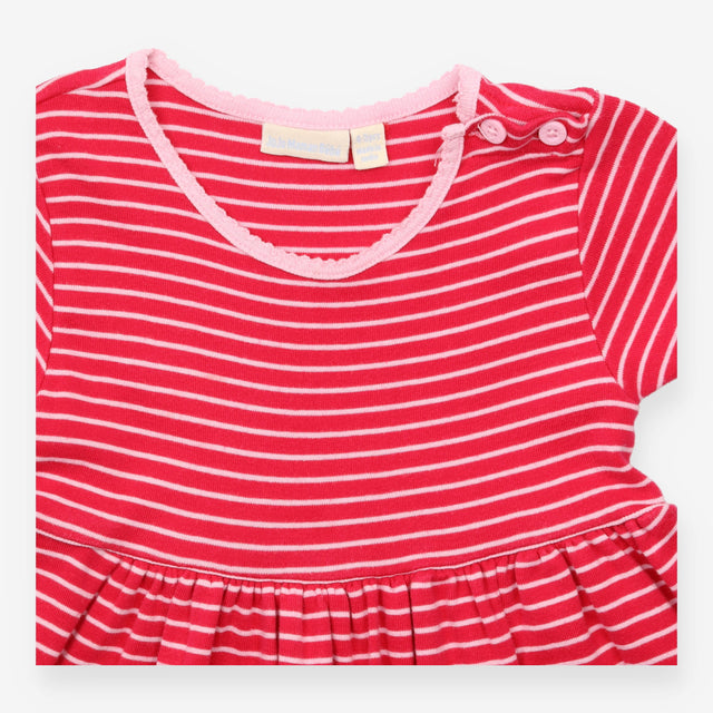 Hot Pink Striped Dress