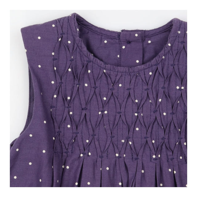 Dress purple spotty