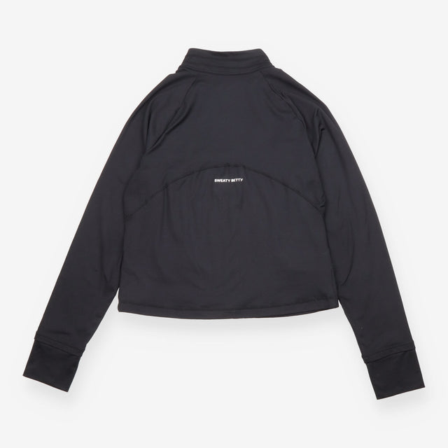 All Day Black Zip-Up Jacket XL
