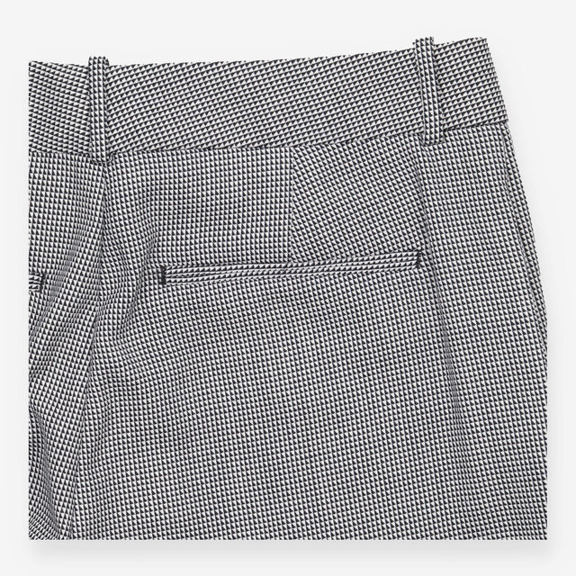 Reiss Black White Micro Check Tailored Trousers
