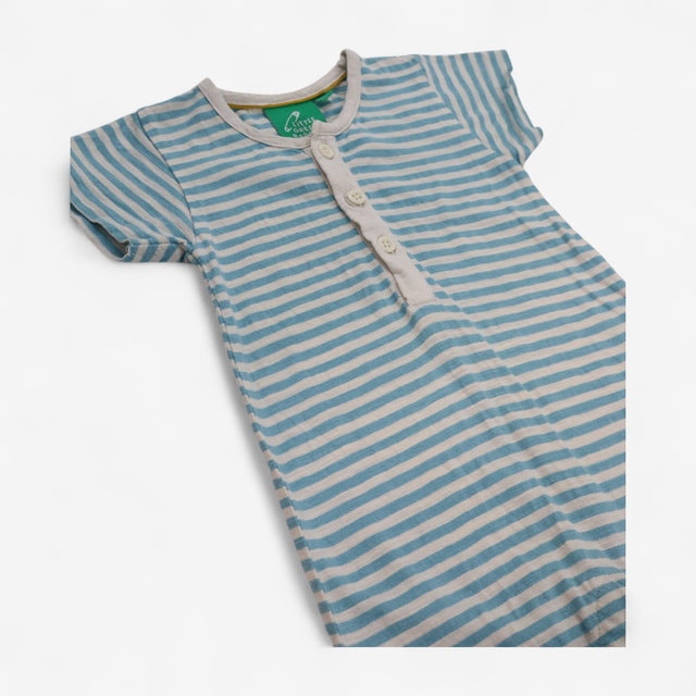 Romper Blue Striped