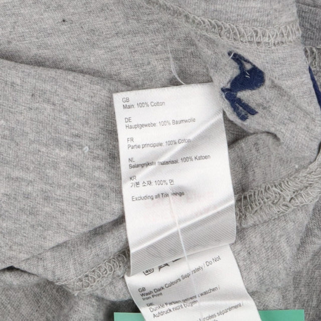 T-shirt grey long sleeve rugby