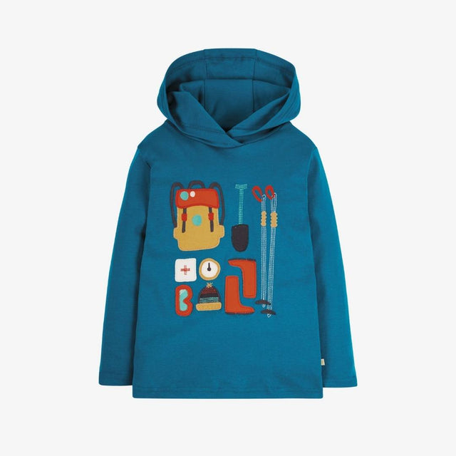 Campfire hooded top