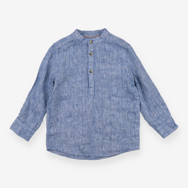 Blue Long Sleeve Shirt