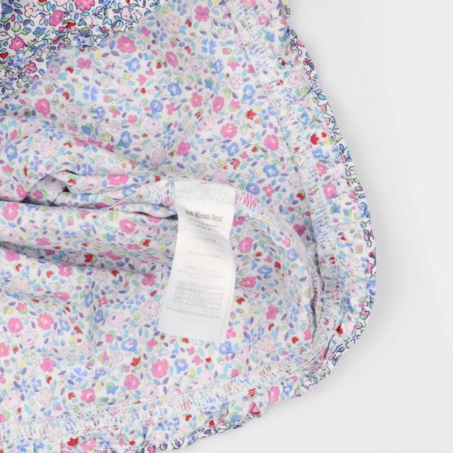 Dress Short Sleeve Ditsy Floral cross over pants