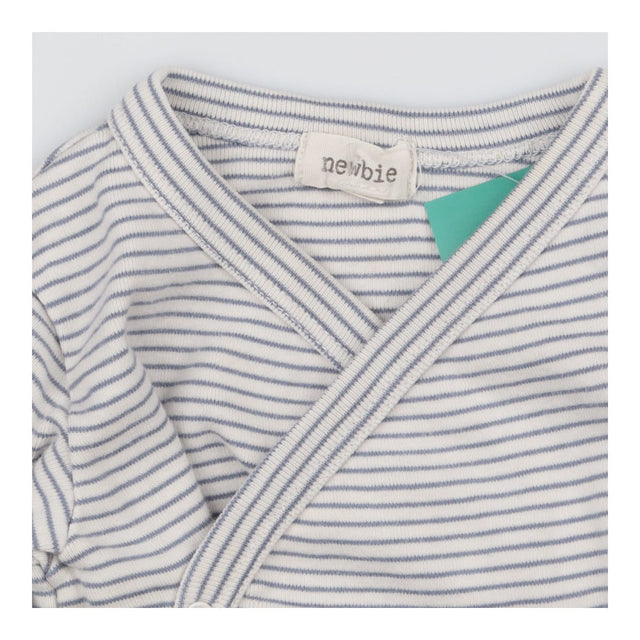 Blue Striped Bodysuit
