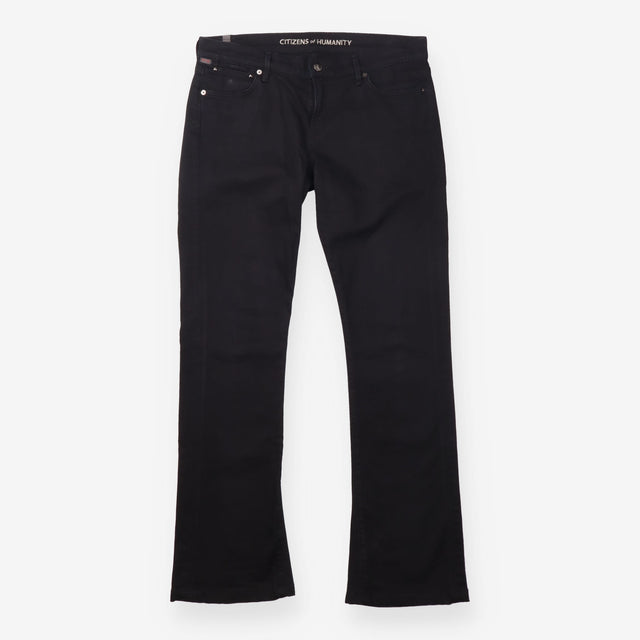 Black Straight Leg Jeans