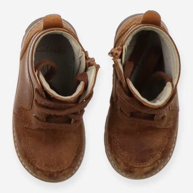Boots brown lace up nubuck