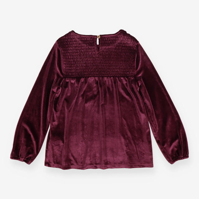 Purple Velour Dress