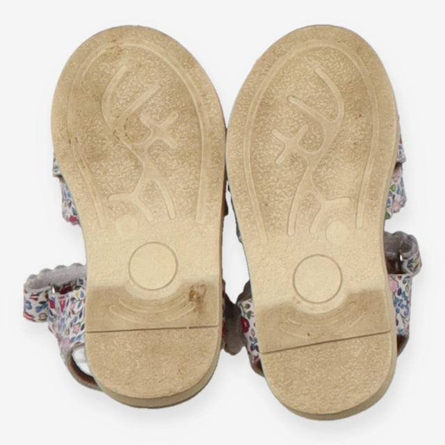 Floral Velcro Sandals