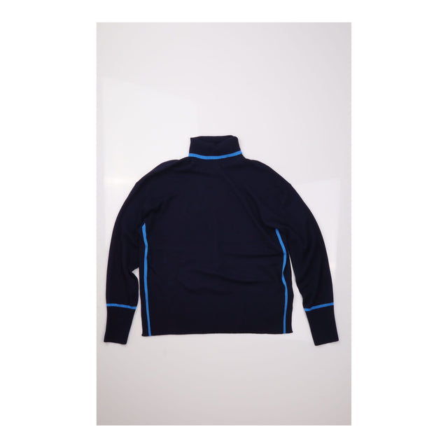 Jumper Alexis Roll Neck Contrast Trim Wool Blend N