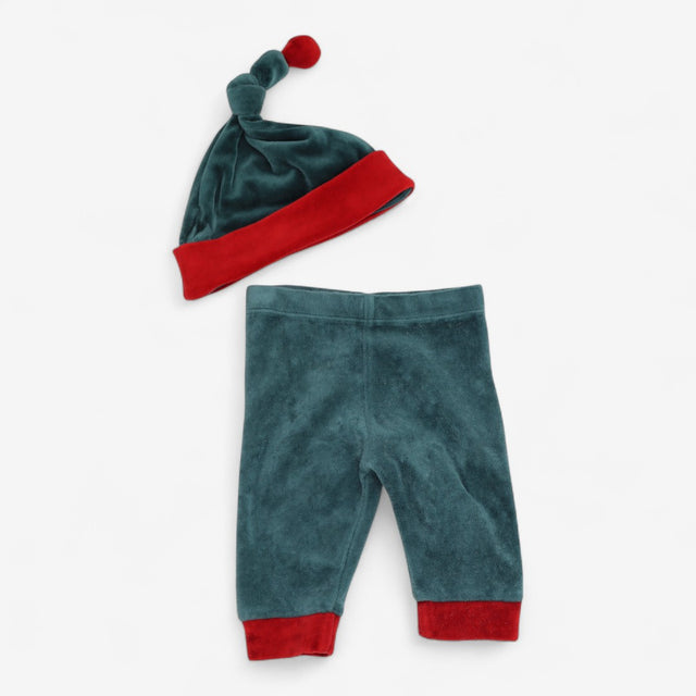 Elf Velour Outfit 3pcs