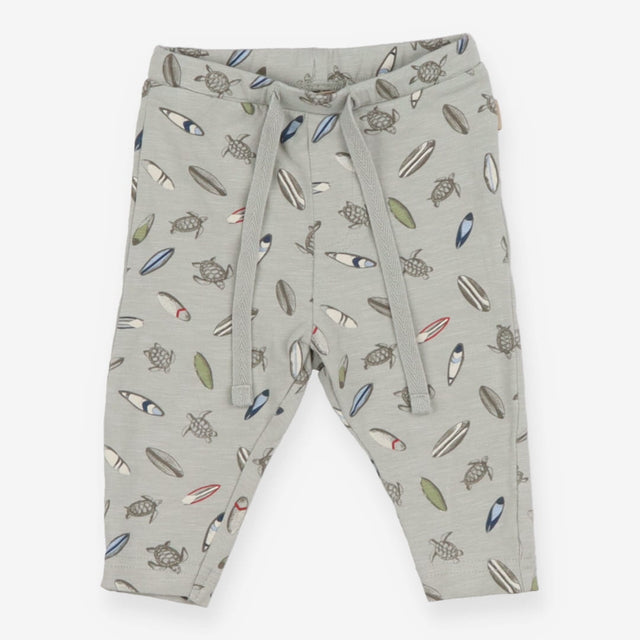 Jersey Joggers Blue with Turtles and Surfboards
