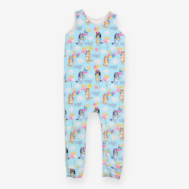 Bluey Dungarees - Aria & Isla