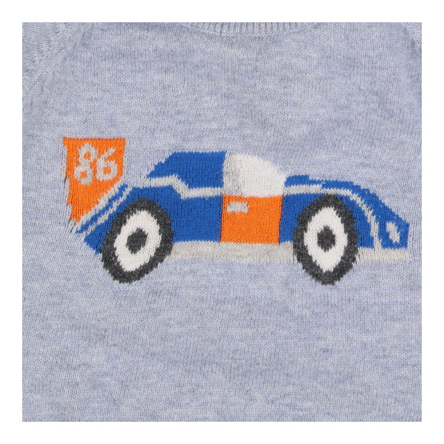 Grey Race Car Outfit