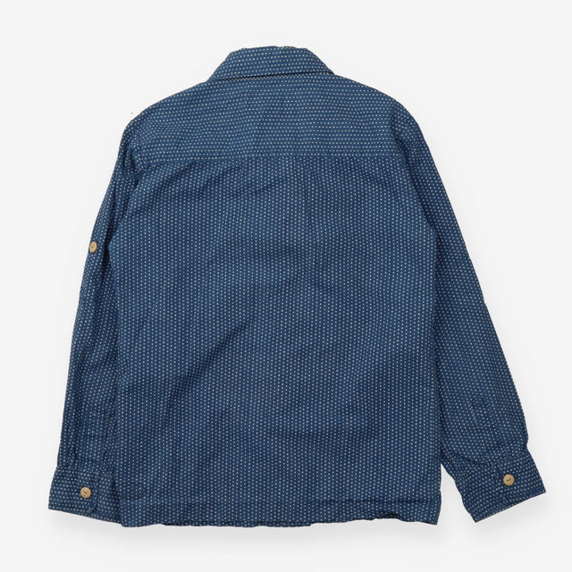 Blue Spotty Shirt