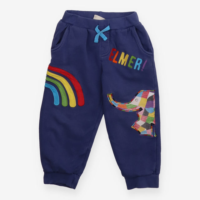 Jogger Navy with Elmer and Rainbow