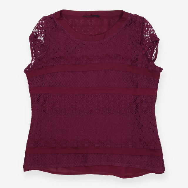 Top plum lace