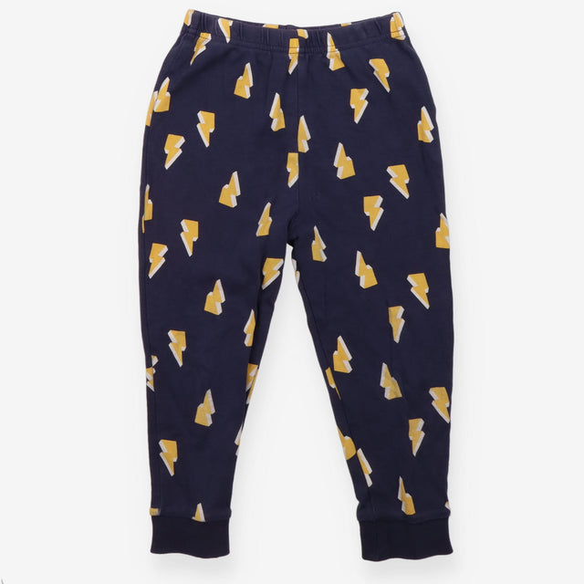 Pjs navy lightning bolts