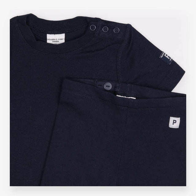 Navy Outfit Top and Leggings