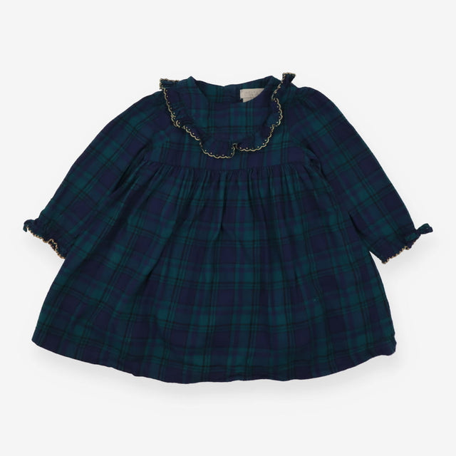 Dress Heirloom green blue tartan