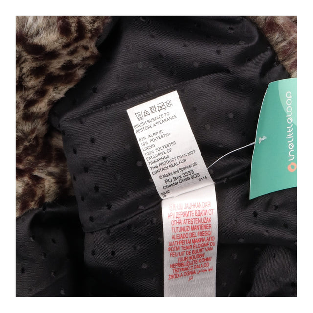 Leopard Print Fluffy Coat