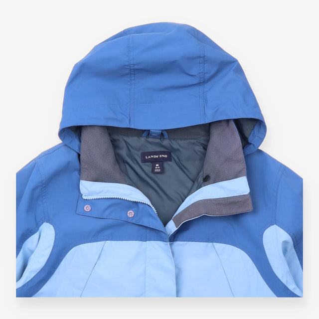 Waterproof Raincoat Two Tone Blue