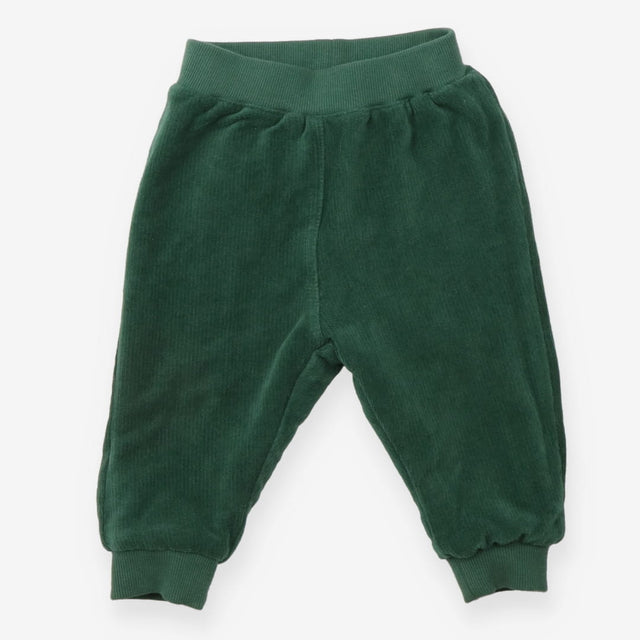 Reversible Green Velour and Multi Coloured Checks