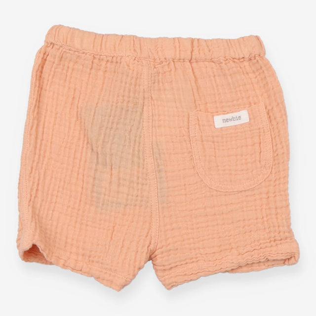 Shorts woven peach