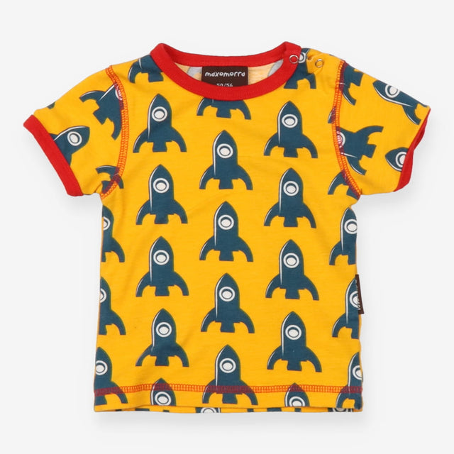 T-shirt yellow rockets