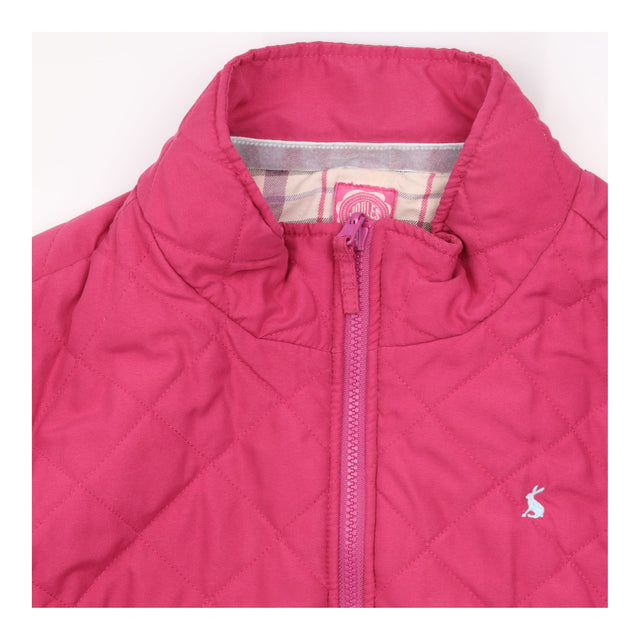 Jacket Quilted Lightweight Zip Up Stand Collar