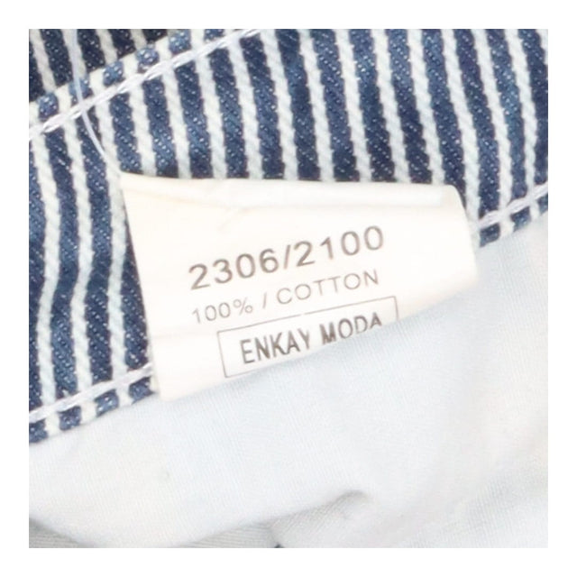 Holland Cooper Blue Stripe Classic Straight Leg Je