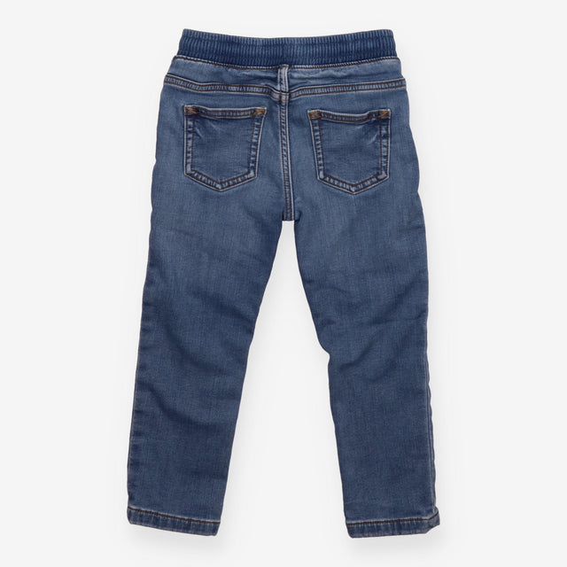 Pull on jeans drawstring