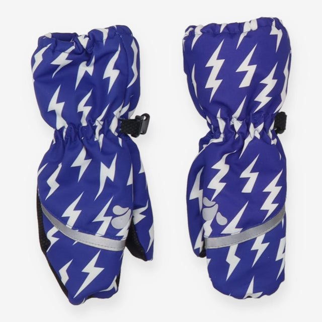 Waterproof Gloves Lined Electric Blue
