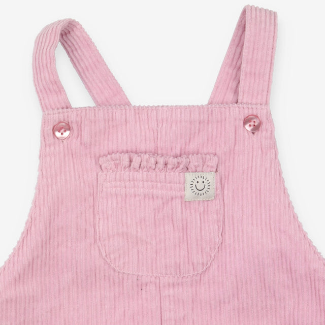 Dress Pinafore Pink Cord