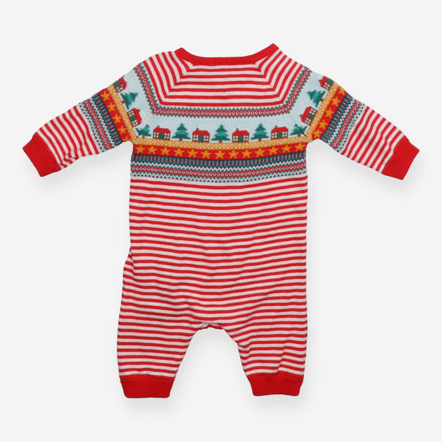 Knit Babygrow Christmas