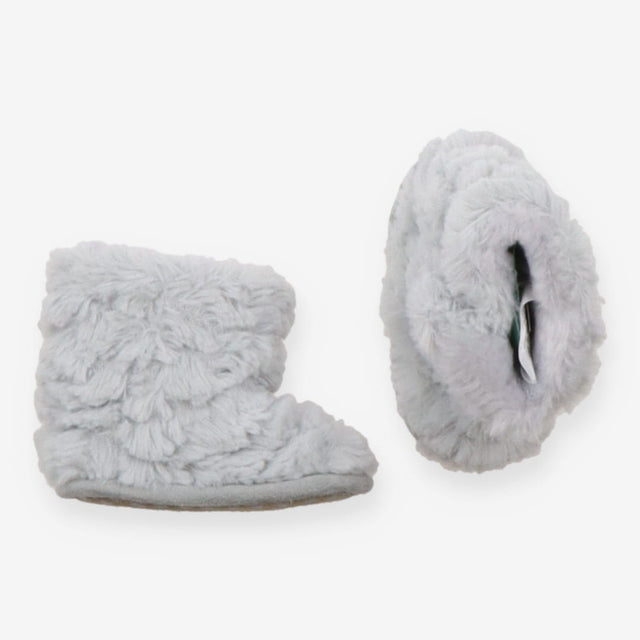 Slippers Grey Furry Boots