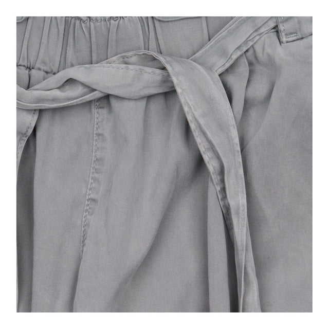 Grey Tencel Blend Maternity Trousers Elasticated W
