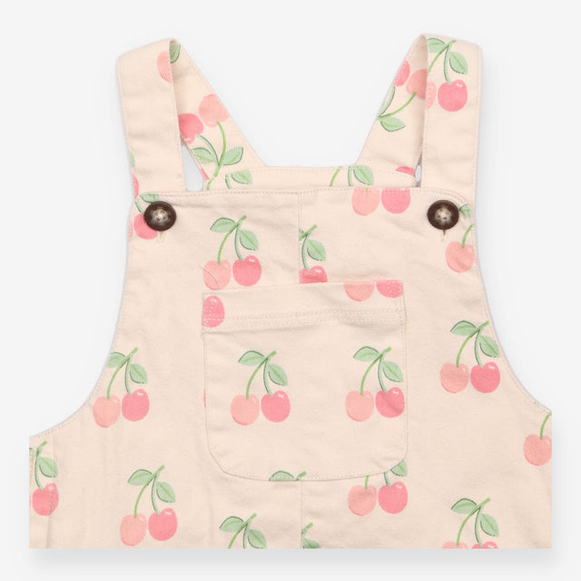 Pinafore cream cherry