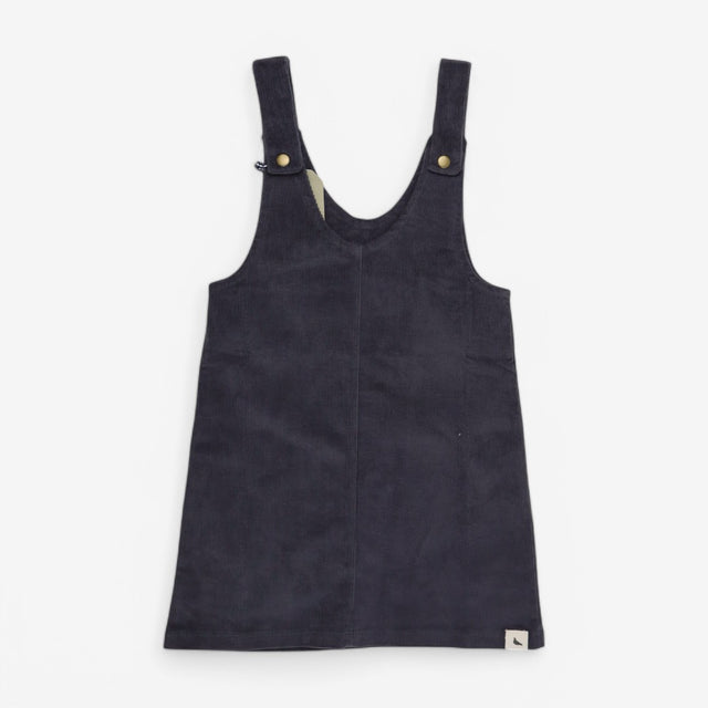 Pinafore Grey Cord