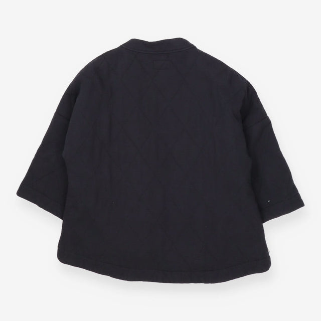 Quilted Overshirt Black
