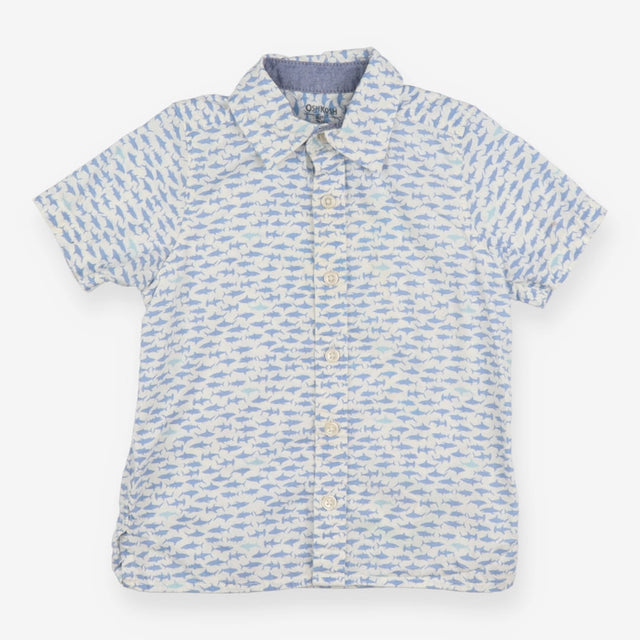 Shirt SS blue sharks